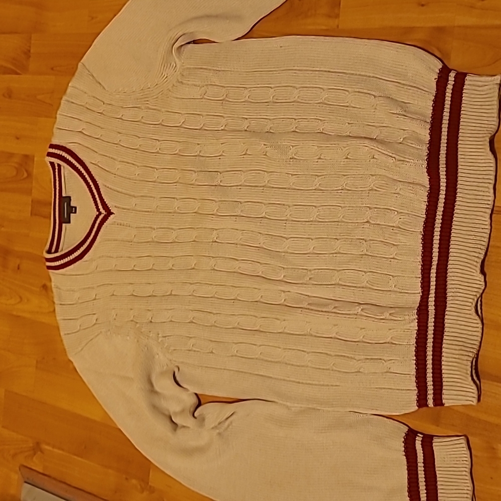 Cream colored sweater
